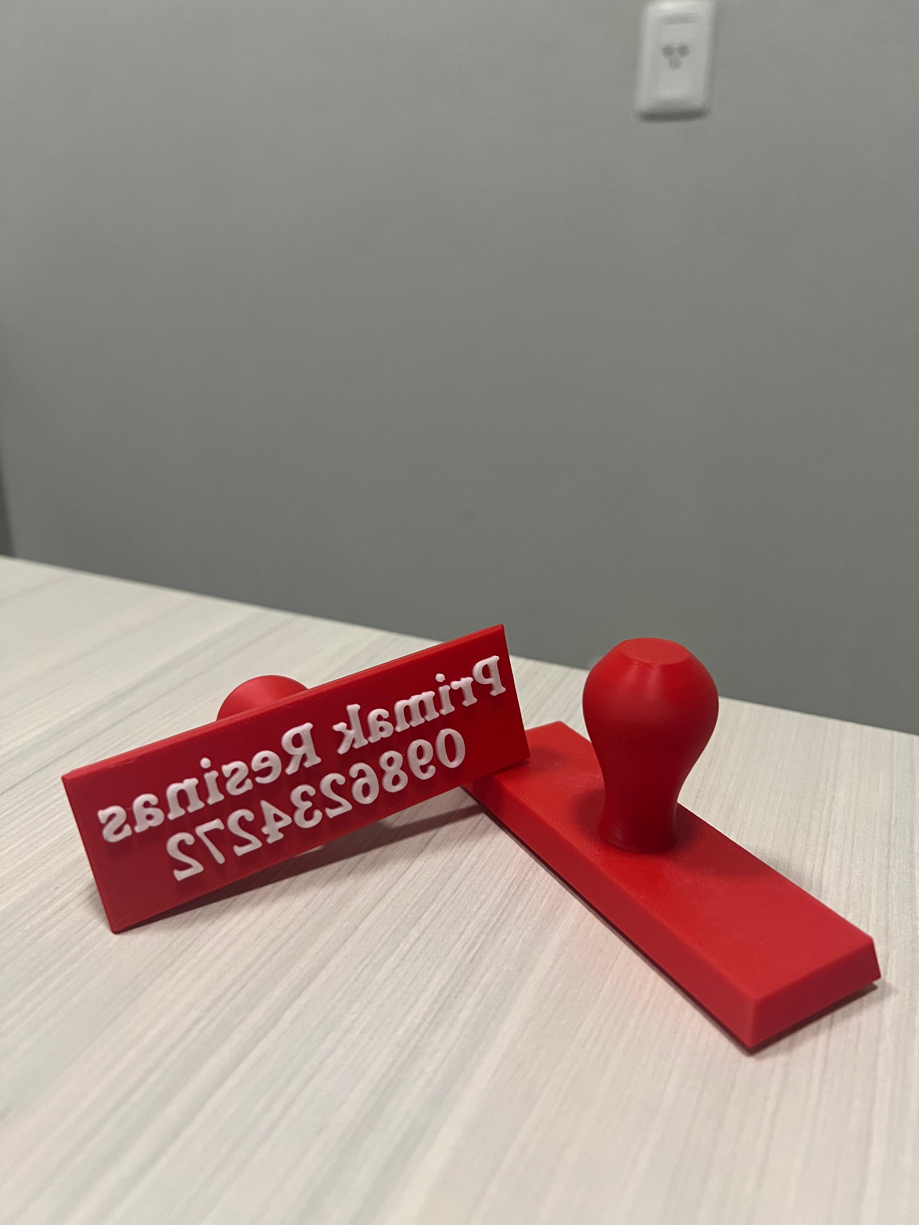 Sello Personalizable – Nombre/Logo 2