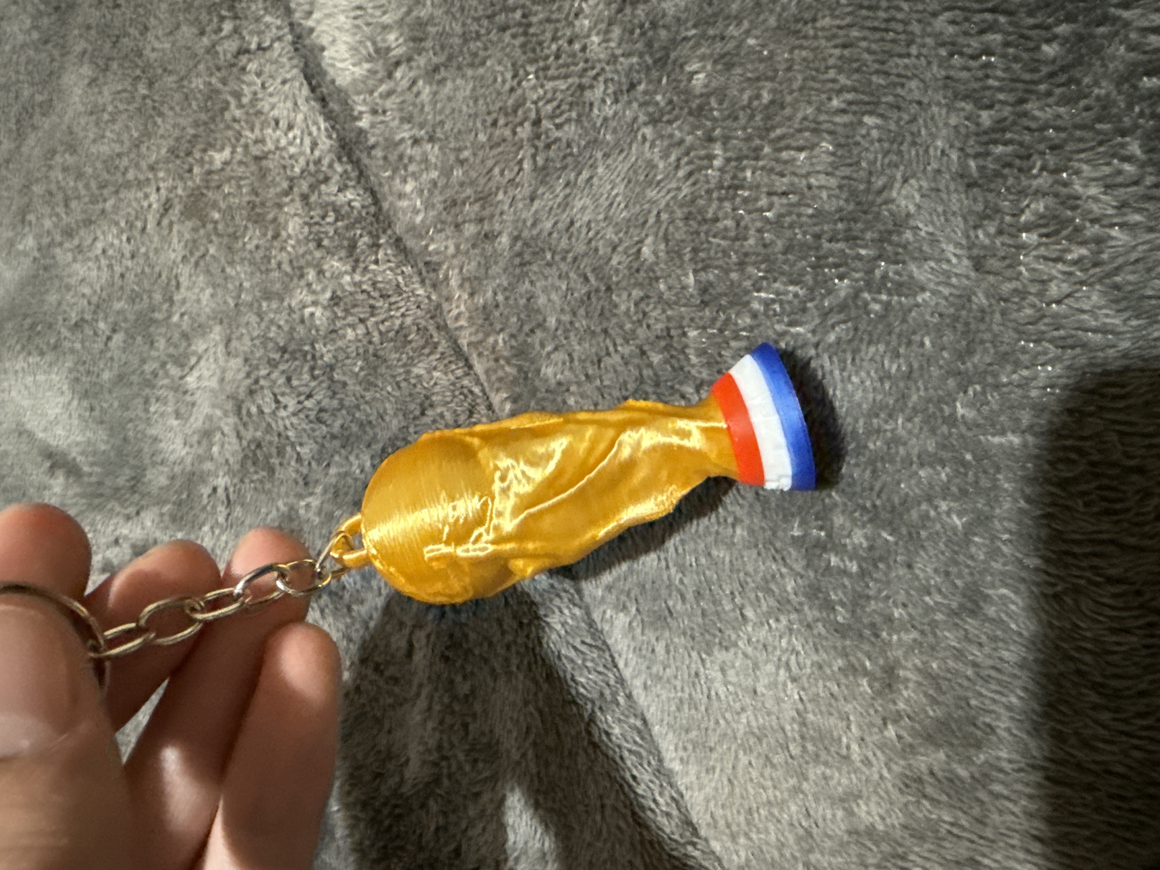 Llavero Trofeo Copa del Mundo - Albirroja 2